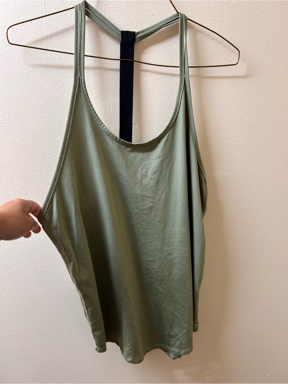 Everyday Olive Green Racerback Tank Top